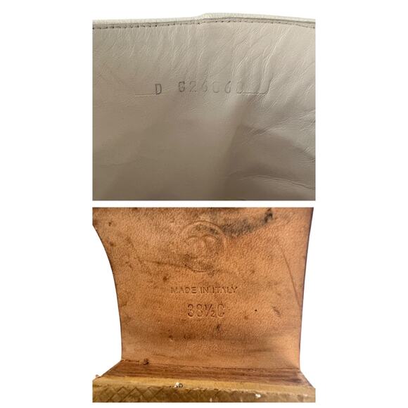 Chanel CC Leather Short Cowboy Boots - Picture 6 of 7